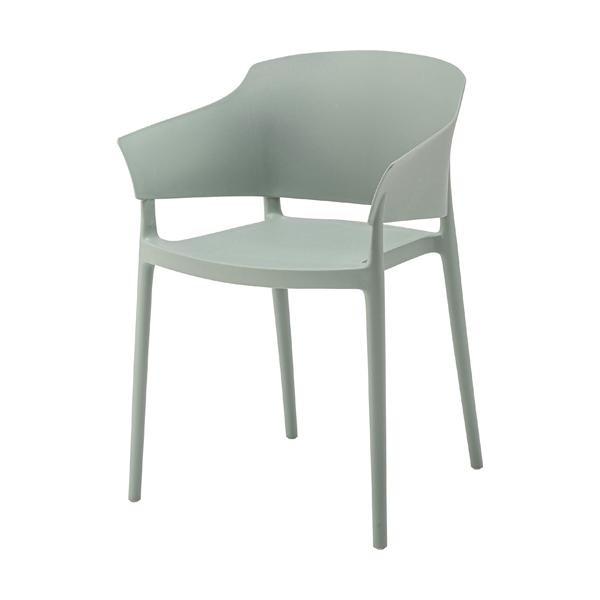 直送品 東谷 アームチェア 座面高46cm ライトグリーン CL-485LGR | 東谷 | 01