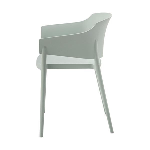 直送品 東谷 アームチェア 座面高46cm ライトグリーン CL-485LGR | 東谷 | 03