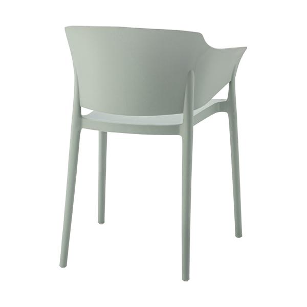 直送品 東谷 アームチェア 座面高46cm ライトグリーン CL-485LGR | 東谷 | 04