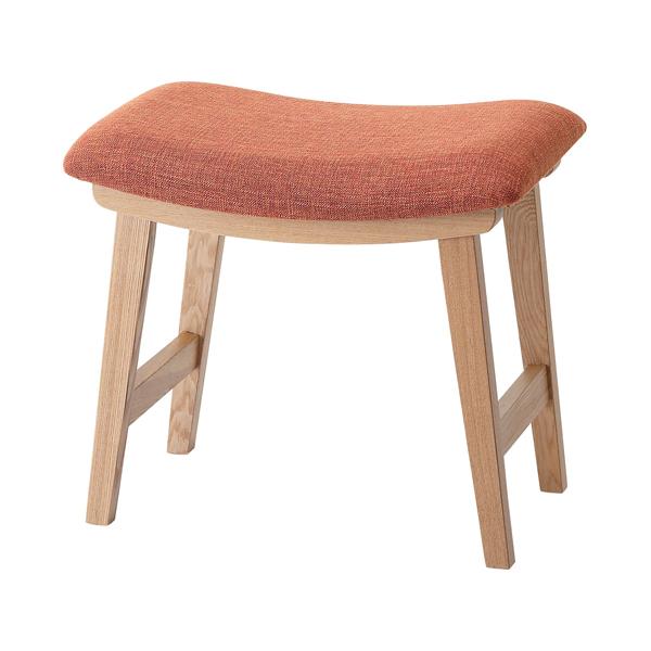 直送品 トロペ スツール オレンジ W48×D33×H42cm オットマン チェア 東谷 AZUMAYA CL-790COR 東谷 AZUMAYA |  | 01