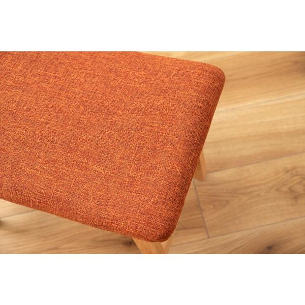 直送品 トロペ スツール オレンジ W48×D33×H42cm オットマン チェア 東谷 AZUMAYA CL-790COR 東谷 AZUMAYA |  | 03