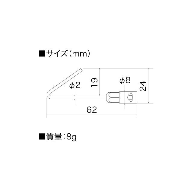 フック金具 JEF-F デンサン DENSAN｜plus1tools｜02