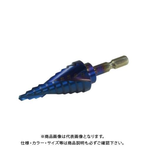 デンサン DENSAN ステップドリル（スパイラルタイプ） 段数:10 DSCH-422 | DENSAN