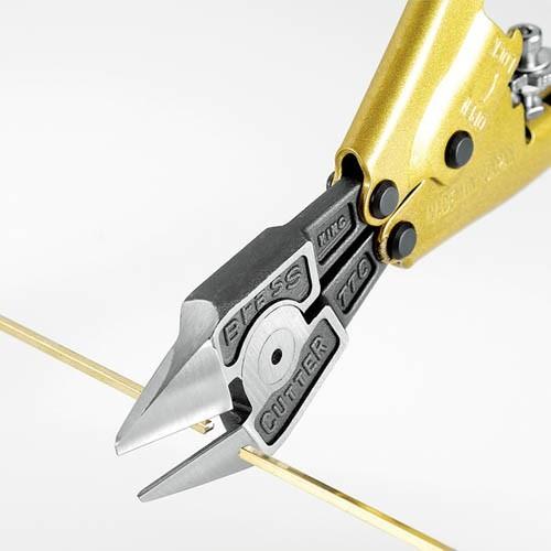 TSUNODA パワー ブラス（真鍮）カッター 230mm バネ付 ラウンド刃 PC-1300 |  | 01