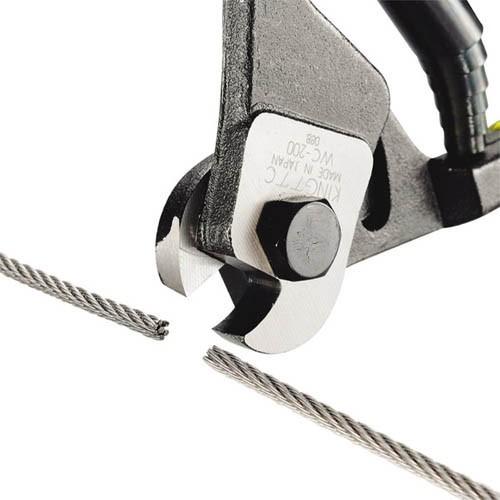 TSUNODA キングTTC専用工具 ワイヤーロープカッター 150mm バネ付 WC-150 |  | 01