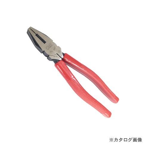 Well ペンチ 絶縁グリップ付 200mm  WP-200G | 
