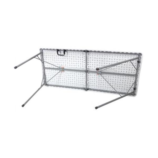 送料別途 直送品 天板が強化プラスチックの折りたたみ作業テーブル 1540×700×740mm ビーカム OST-150 |  | 02