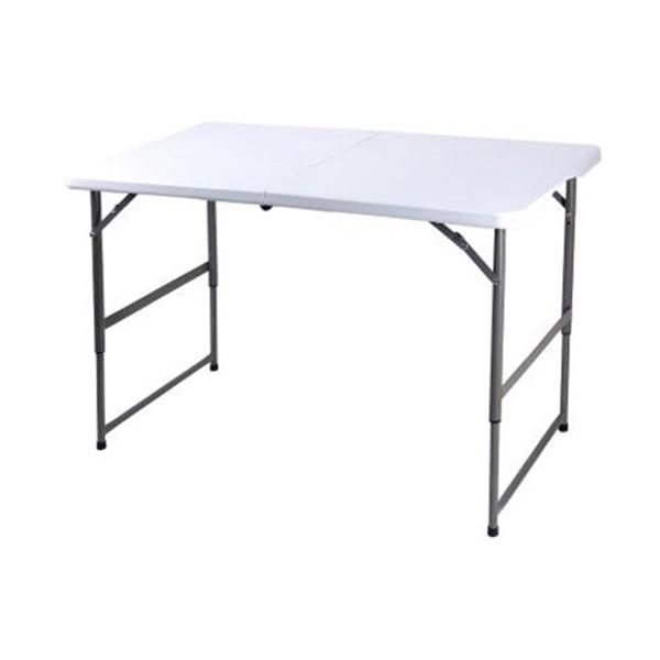 送料別途 直送品 天板が強化プラスチックの折りたたみ作業テーブル 1225×600×740mm ビーカム OST-120 |  | 01