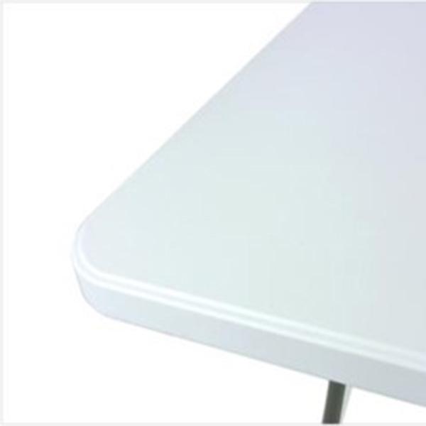 送料別途 直送品 天板が強化プラスチックの折りたたみ作業テーブル 1225×600×740mm ビーカム OST-120 |  | 02