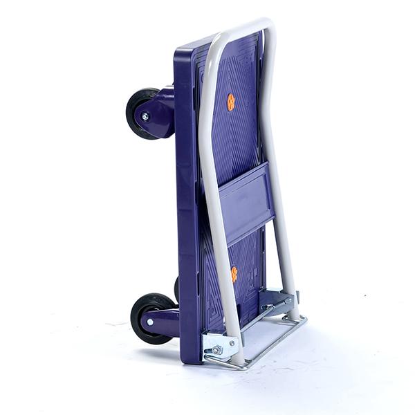 自立スタンド付 静かな樹脂台車 クワイエットキャリー120 タイヤ止め(2個) 400×597mm ビーカム BJC-120TS |  | 01