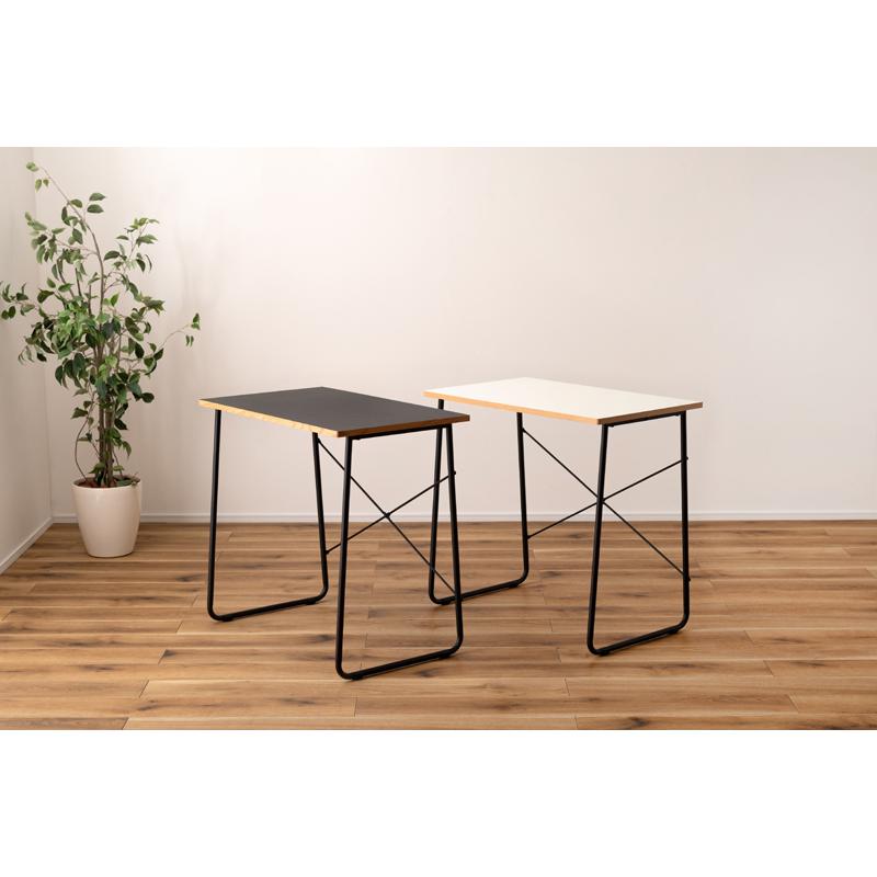 直送品 東谷 AZUMAYA END-401 デスク ワーキングデスク ブラック WORKING DESK W80×D48×H75cm END-401BK | 東谷 | 10