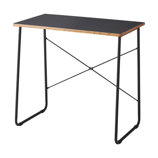 直送品 東谷 AZUMAYA END-401 デスク ワーキングデスク ブラック WORKING DESK W80×D48×H75cm END-401BK | 東谷 | 01