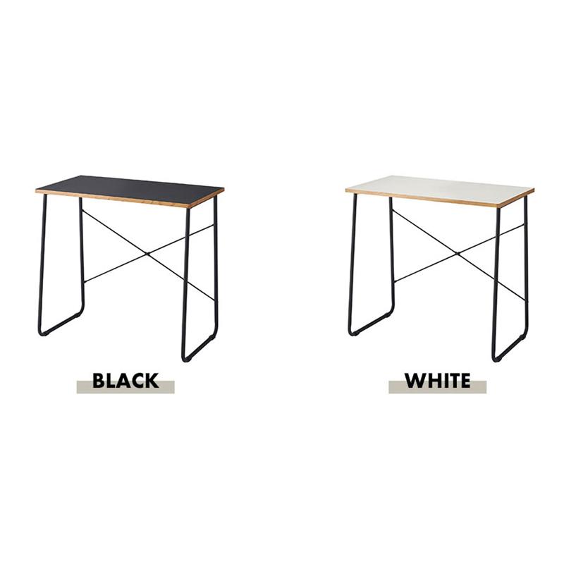直送品 東谷 AZUMAYA END-401 デスク ワーキングデスク ブラック WORKING DESK W80×D48×H75cm END-401BK | 東谷 | 02