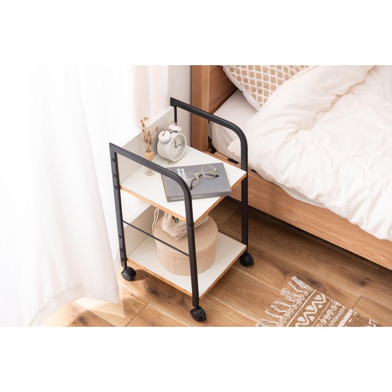 直送品 東谷 AZUMAYA END-403 デスクワゴン ホワイト W32.5×D34×H60cm END-403WH | 東谷 | 04