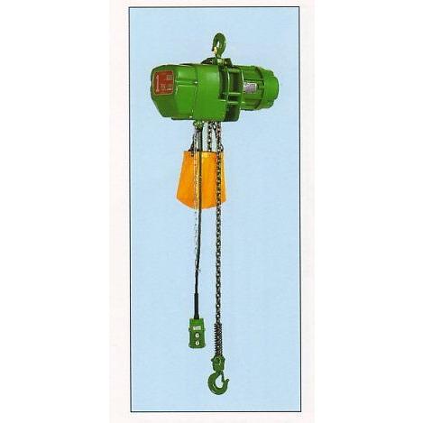 直送品 二葉製作所 FH型 電気チェーンブロック(2点押ボタン式) 揚程3m 定格荷重1/2t | 