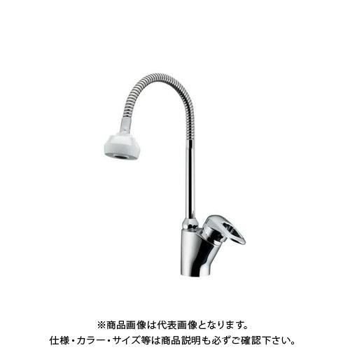 カクダイ シングルレバー混合栓シャワー付 183-135