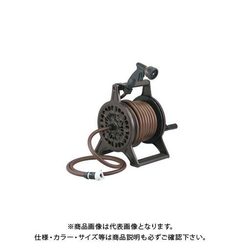 カクダイ レトロホースリール/ブラウン 553-802