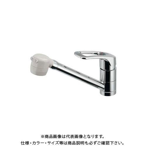 カクダイ シングルレバー混合栓 117-124K