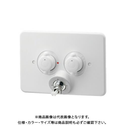 カクダイ KAKUDAI 127-103K-W 洗濯機混合栓 天井用 127-103K-W