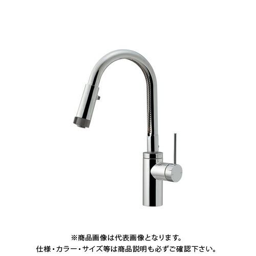 カクダイ KAKUDAI 117-138K シングルレバー混合栓シャワー付 117-138K