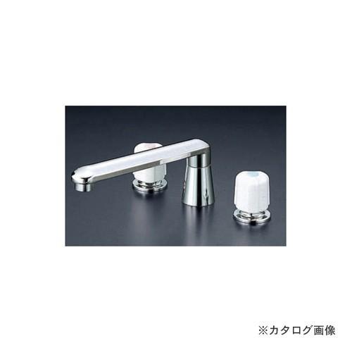 KVK KVK KM82 2ハンドル混合栓 ユニオン接続 : プラスワンツールズ