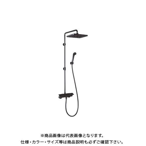 KVK サーモスタットシャワー オーバーヘッド 黒 KF3060MB