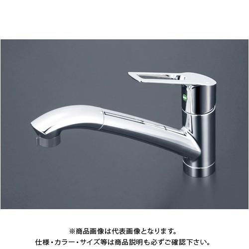 KVK 流台シャワー付混合栓 eレバー KM5031TEC : プラスワンツールズ 