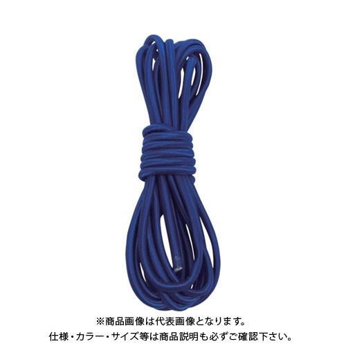ユタカメイク ゴム カットゴムロープ 6φ×5m ブルー GT-11 | 