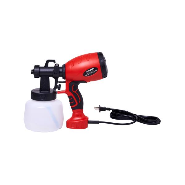 アサヒペン 電動スプレーガン ブロア式 低飛散タイプ 1200ml 1.0mm 1.8mm ノズル付 水性 油性 兼用 ES-023 | 