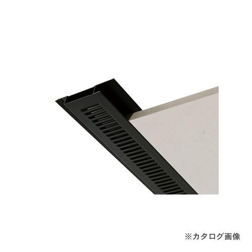 城東テクノ Joto 防火対応 軒天換気材 軒先タイプ 長さ910mm ブラック (6本) FV-N12F-L09-BK