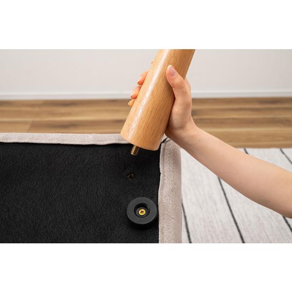 直送品 東谷 GS-334 デリカ ソファ 1人掛 幅47×奥行67×高さ72×座面高40cm ベージュ GS-334BE | 東谷 | 10