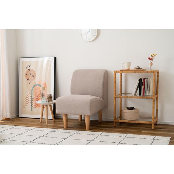 直送品 東谷 GS-334 デリカ ソファ 1人掛 幅47×奥行67×高さ72×座面高40cm ベージュ GS-334BE | 東谷 | 05