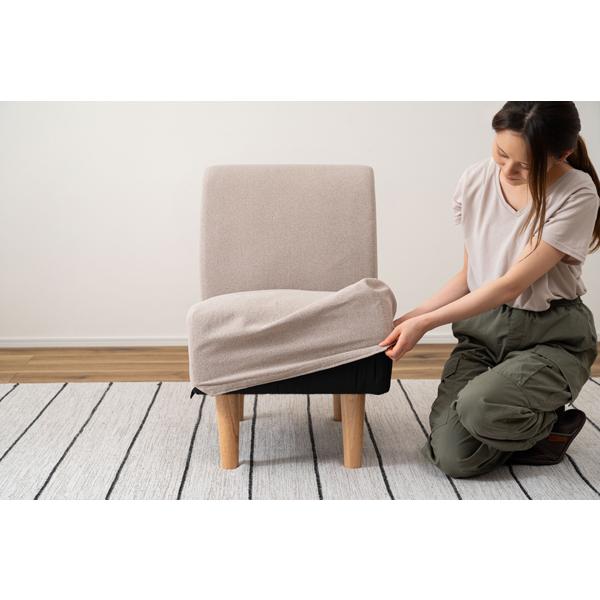 直送品 東谷 GS-334 デリカ ソファ 1人掛 幅47×奥行67×高さ72×座面高40cm ベージュ GS-334BE | 東谷 | 09