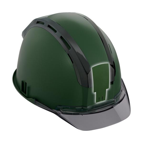 ヘルメット セフメット用フロントカバー アースグリーン タジマツール Tajima HAFEG |  | 02