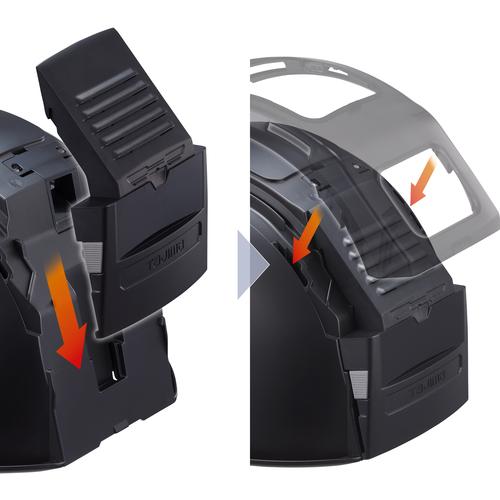 ヘルメット セフメット用リアカバー ブラック タジマツール Tajima HAR |  | 02