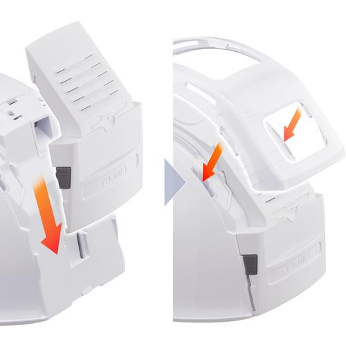 ヘルメット セフメット用リアカバー ホワイト タジマツール Tajima HARW |  | 02