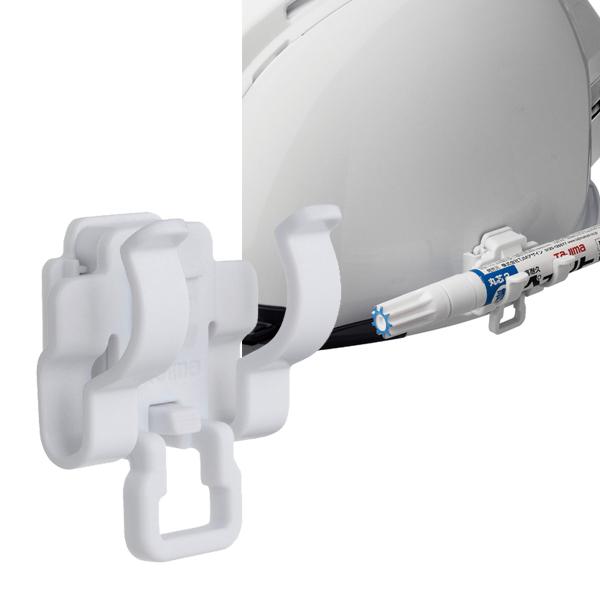 ヘルメット セフメット用セフマーカーホルダー ホワイト タジマツール Tajima HASFMW | 