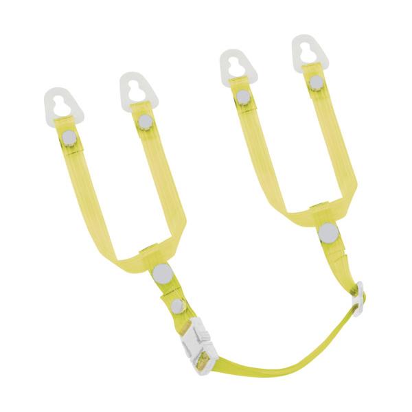 セフメット用 あご耳紐セット ビニール クリアイエロー タジマツール Tajima HASVCY | 