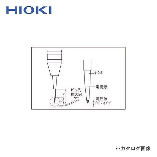 日置電機 HIOKI バッテリハイテスタ 3555用オプション ピン形リード 9455 | 