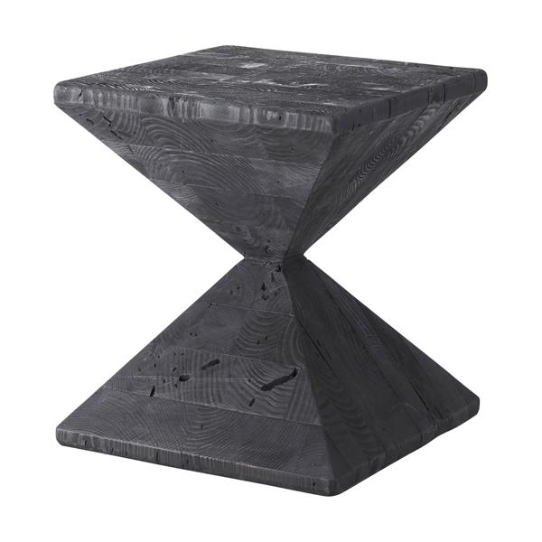 直送品 東谷 AZUMAYA サイドテーブル W35×D35×H40 ブラック HIT-130 | 東谷 | 01