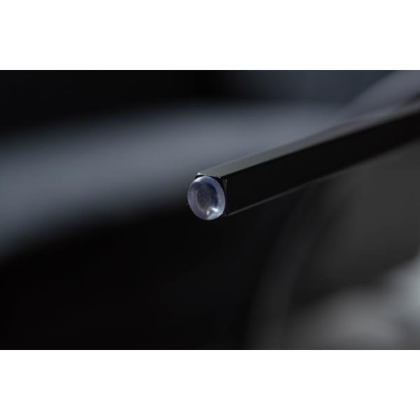 直送品 東谷 AZUMAYA ラウンドガラステーブルL W60×D60×H33 ブラック HIT-241 | 東谷 | 10