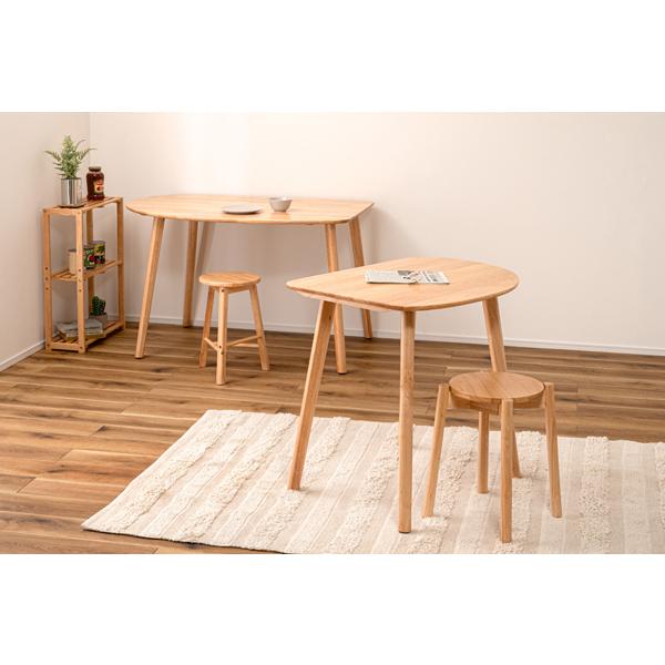 直送品 東谷 ダイニングテーブル 幅120cm 奥行80cm 高さ72cm ナチュラル HOW-002NA | 東谷 | 05