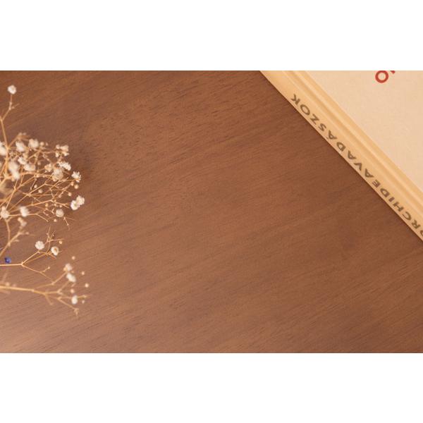 直送品 東谷 デスク 幅90cm 奥行37cm 高さ73cm ブラウン HOW-003BR | 東谷 | 11