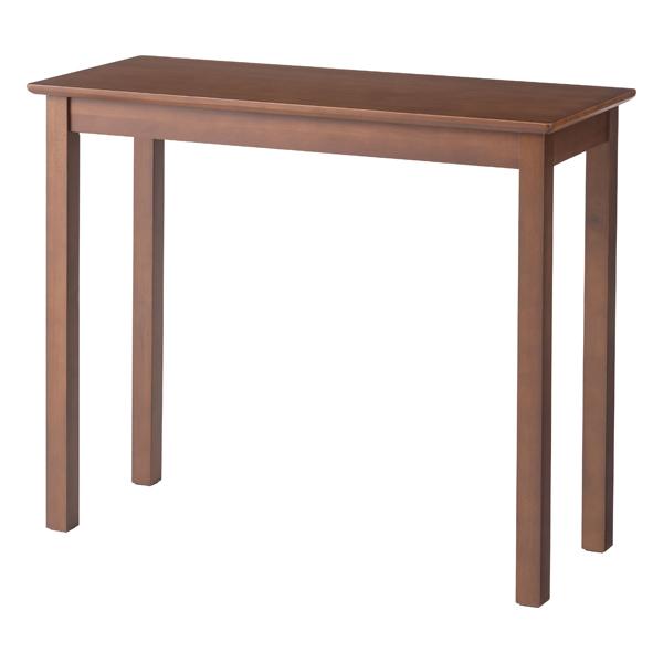 直送品 東谷 デスク 幅90cm 奥行37cm 高さ73cm ブラウン HOW-003BR | 東谷 | 01