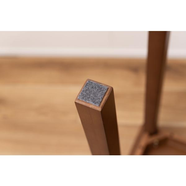 直送品 東谷 デスク 幅90cm 奥行37cm 高さ73cm ブラウン HOW-003BR | 東谷 | 09