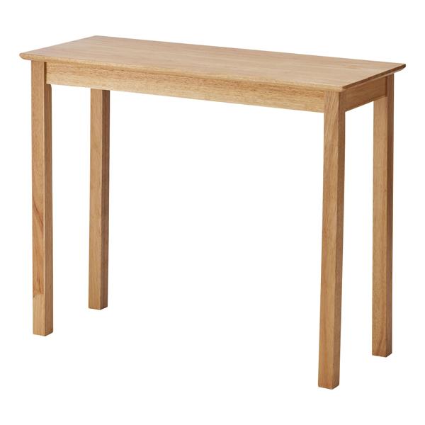 直送品 東谷 デスク 幅90cm 奥行37cm 高さ73cm ナチュラル HOW-003NA | 東谷 | 01