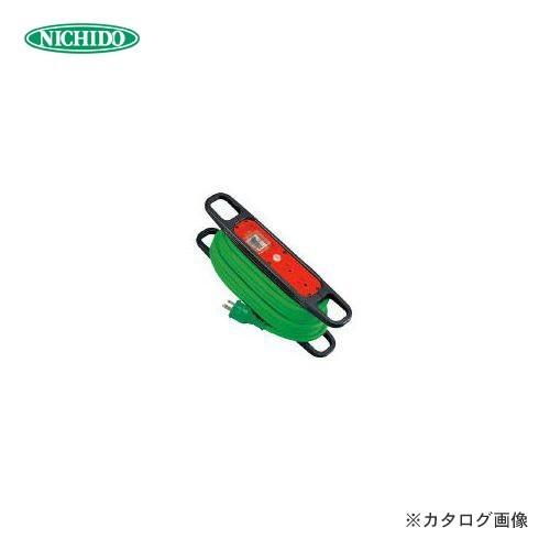 専門店では専門店では日動工業 ハンドリール 100V 3芯×10m 緑 アース過