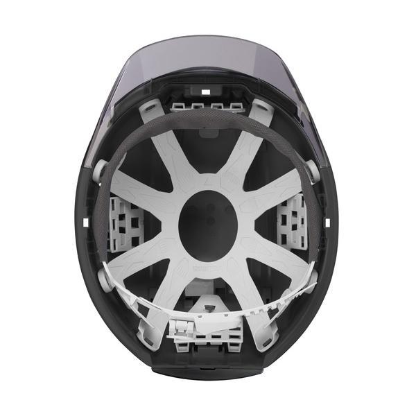 セフメット セフ取付溝付ヘルメット スモーク シールド無 マットブラック タジマツール Tajima HSMBCSB |  | 03