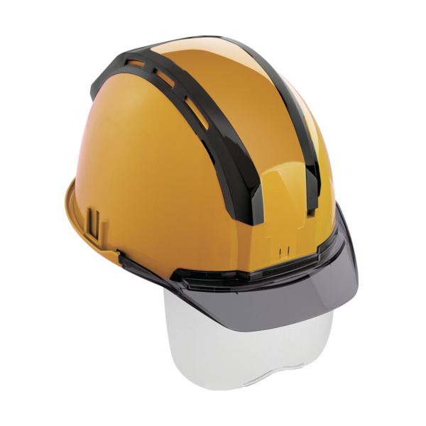 セフメット セフ取付溝付ヘルメット スモーク シールド付 イエロー タジマツール Tajima HSYCSSB |  | 01