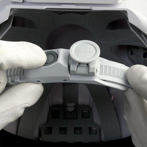 セフメット セフ取付溝付ヘルメット スモーク シールド付 イエロー タジマツール Tajima HSYCSSB |  | 08